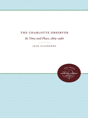 cover image of The Charlotte Observer